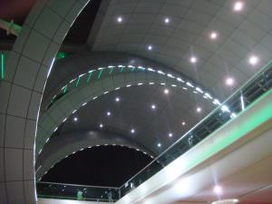 Flughafenhalle Dubai